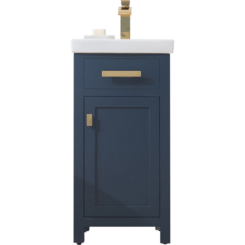 Zipcode Design Knighten 18" Single Bathroom Vanity Set & Reviews